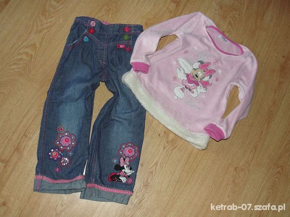 DZINSY MINNIE GRATIS BLUZA Z MYSZKĄ