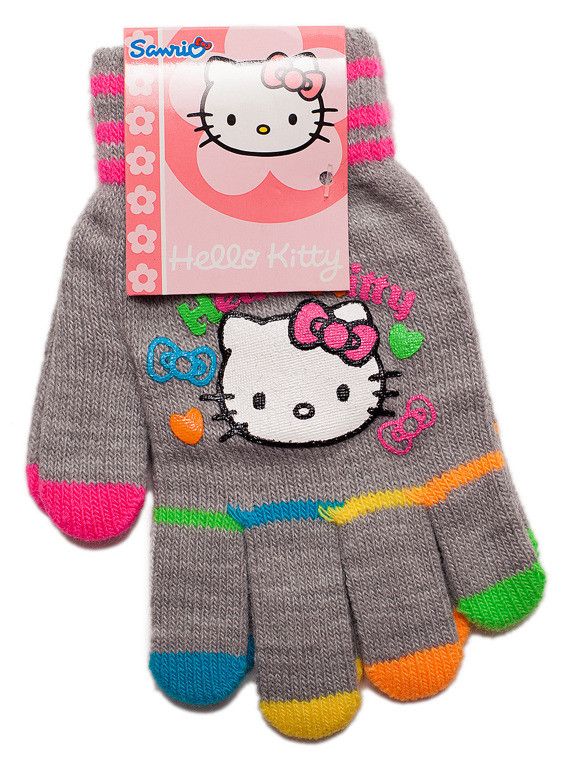 rękawiczki hello kitty dla dziewczynki