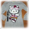 Śliczna bluzeczka tunika Hello Kitty 110