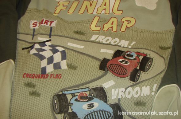 Piżamka z wyścigówkami