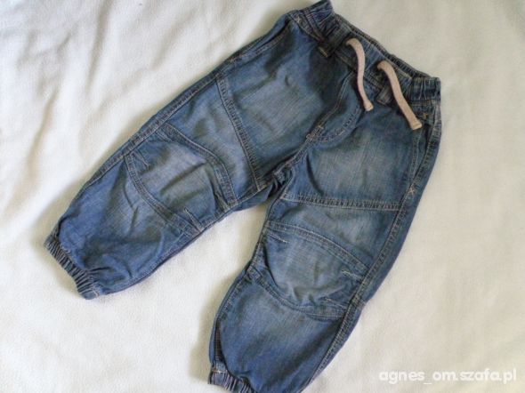 H&M spodnie dżinsowe 92