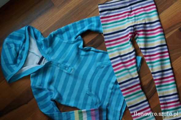 Gap old navy bluzka i legginsy 5T