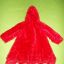 Czerwony płaszcz dziecięcy rozmiar 92 DARLINGS
