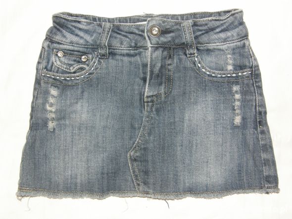 Jeansowa spódniczka spodnie rozm 110