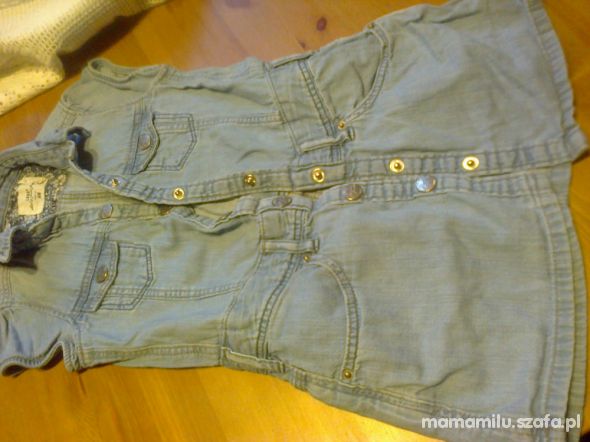 sukienka jeans H&M