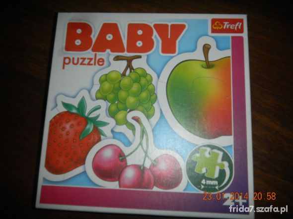 PUZZLE BABY TREFL OWOCE