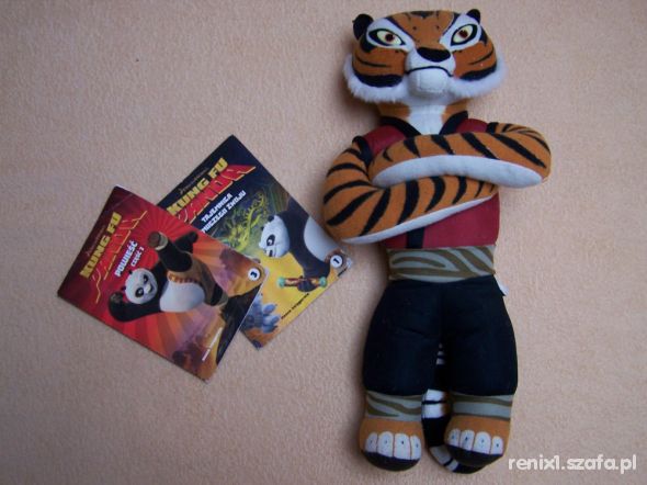 tygrysica i 2 książeczki KUNG FU PANDA