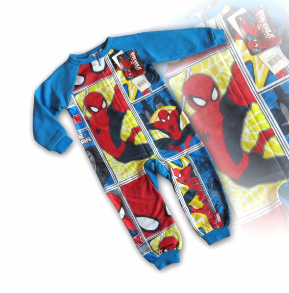 Piżama Pajac Kombinezon Polar Spiderman 92 HIT