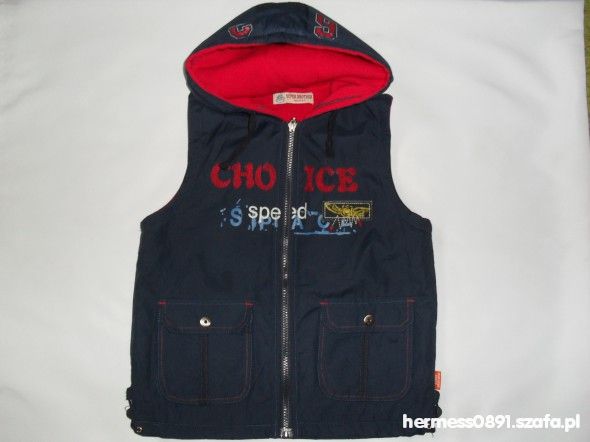 BLUZA Z BEZRĘKAWNIKIEM rozmiar 140