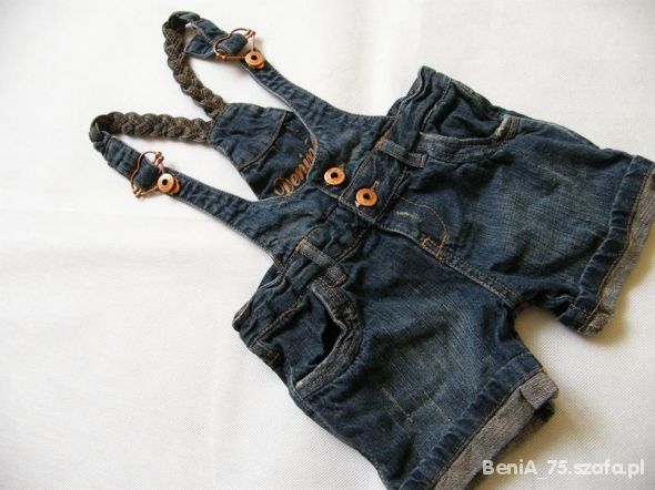 denim spodenki dla dziewczynki