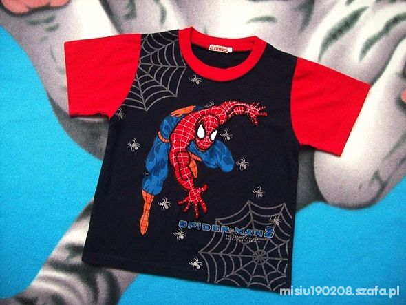 SPIDERMAN 104 110 Świetny tshirt dla Smyka 5 6 lat