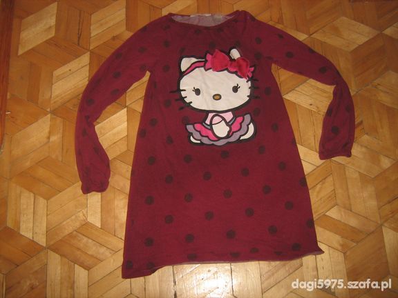 sukieneczka hello kitty 122 128 hm