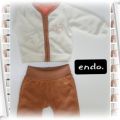 74 80 ENDO Super zestaw z polaru spodnie i bluza