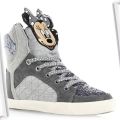 NEXT minnie UK 6 NOWE wysokie trampki szare