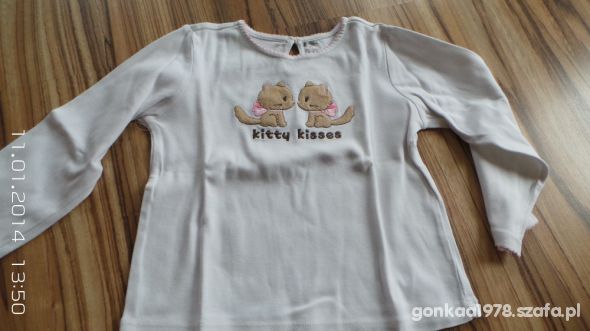 Gymboree bluzeczka Kitty Kisses 5T