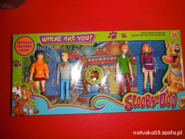 figurki scooby doo i przyjaciele