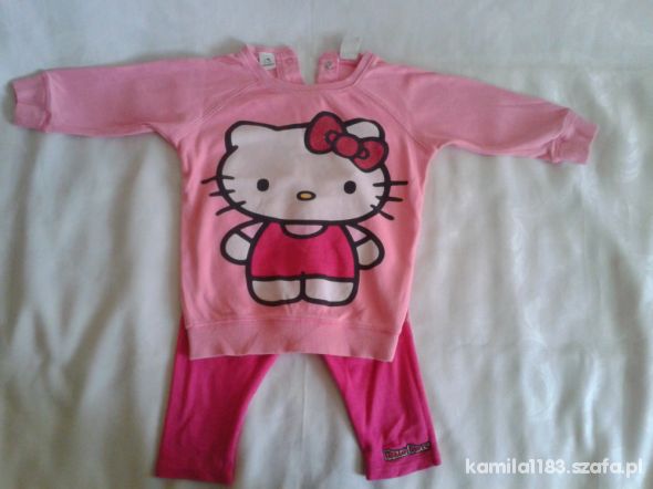 Znany komplet HM Hello Kitty roz 74