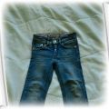 super jeansy zdobione kieszonki