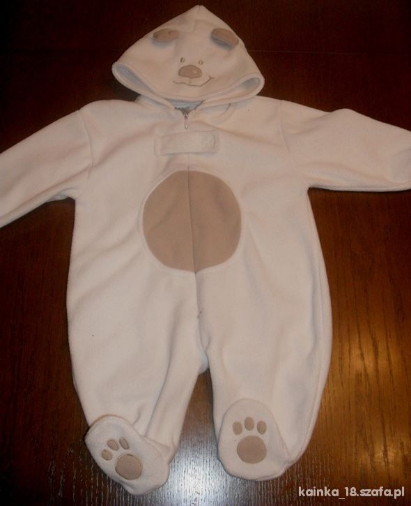 kombinezon miś 6 9 miesięcy