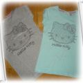 T shirt Hello Kitty 146 158 h&m 2 sztuki cekiny