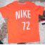 Oryginalna pomarańczowa koszulka tshirt Nike L