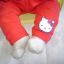 Sanrio Legginsy Hello Kitty czerwone roz 12 18 msc