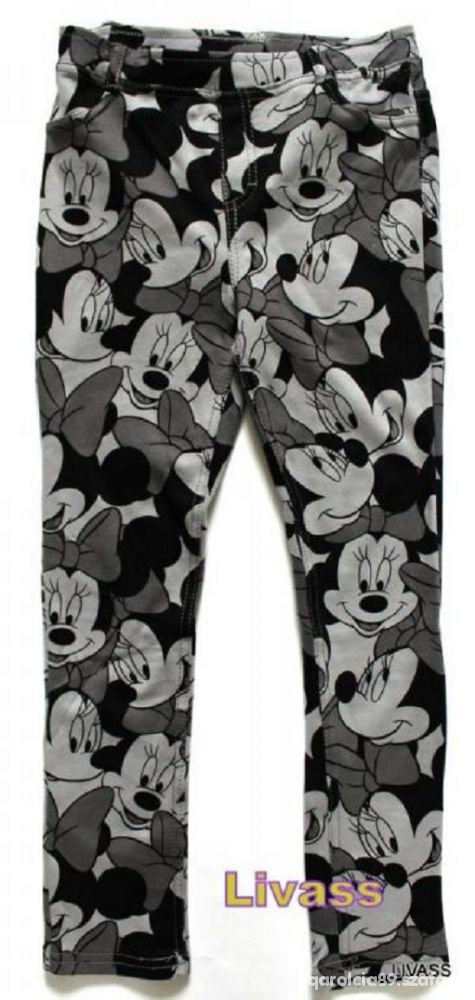 minnie h&m tregginsy 98 NOWE