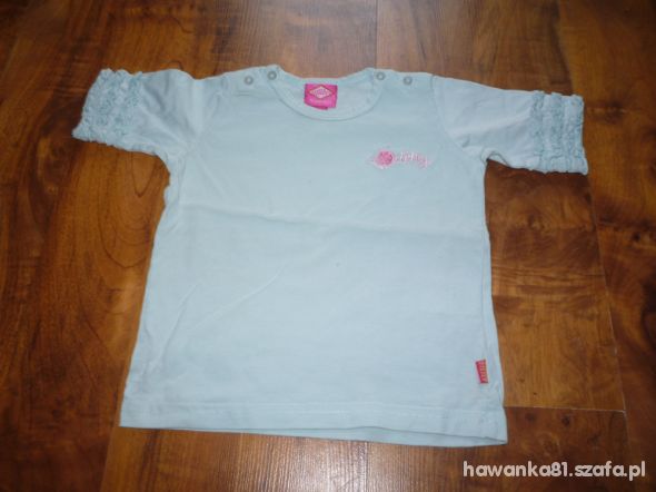 Błękitna bluzeczka 74 cm