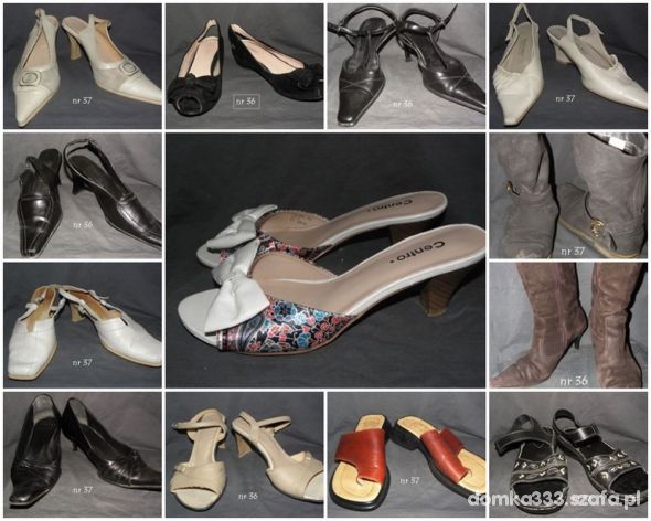 13 par damskich butów