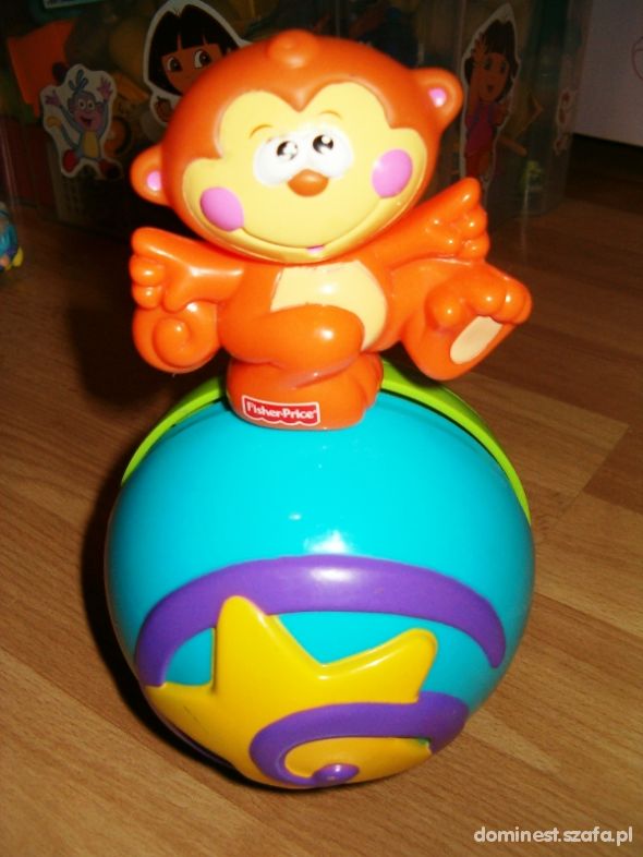 Kula małpka do nauki raczkowania FISHER PRICE