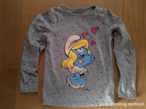 Bluzeczka śliczna Smerfetka 104 110