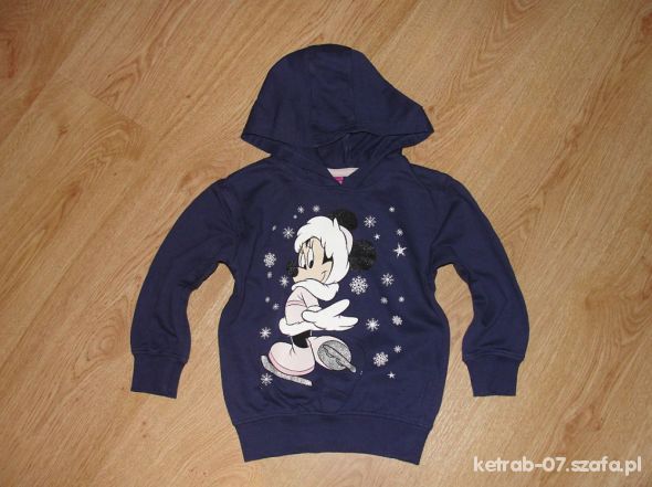 Bluza Minnie Mouse g2g kaptur 2 3 lata