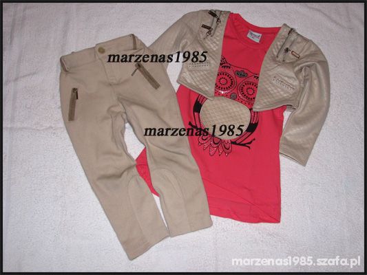 Legginsy rurki bryczesy tregginsy reserved 92