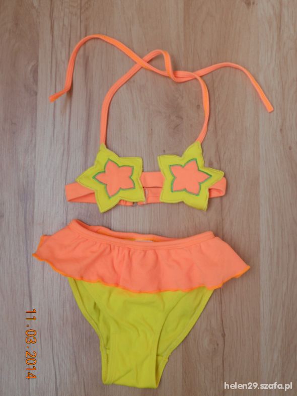 Neonowe bikini 4 lata