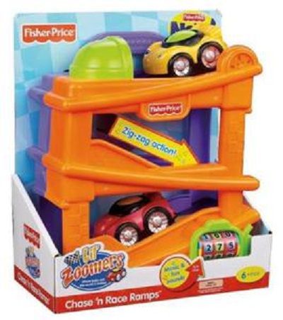 rampa garaż Fisher Price z dźwiękami