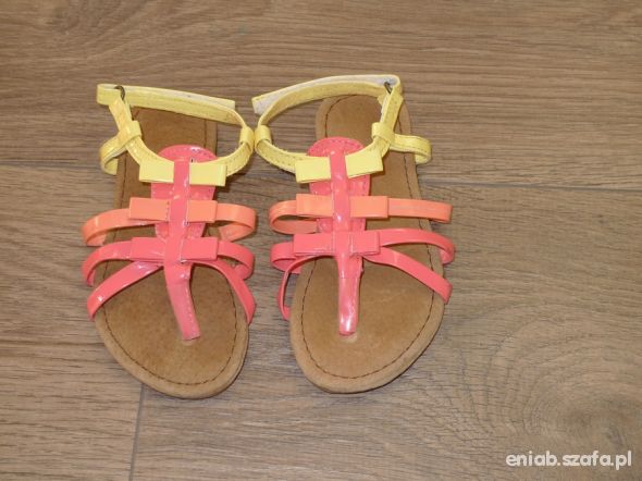 sandałki japonki nowe 25 h&m