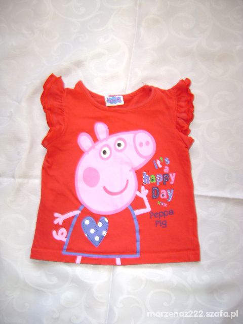 George Peppa Pig czerwona roz 18 24 msc 86 92 cm