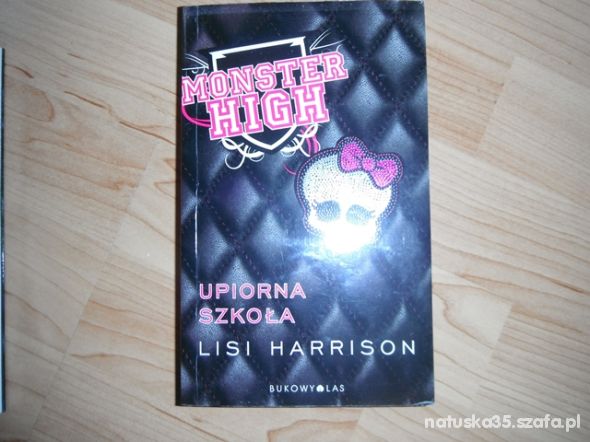 Monster High Upiorna szkoła ksiązka
