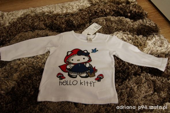Nowa bluzka Hello Kity rozmiar 80