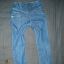 MEGA jeansy rurki zip 6 7 lat 122 MATALAN