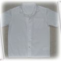 Biała koszula chłopięca r 134