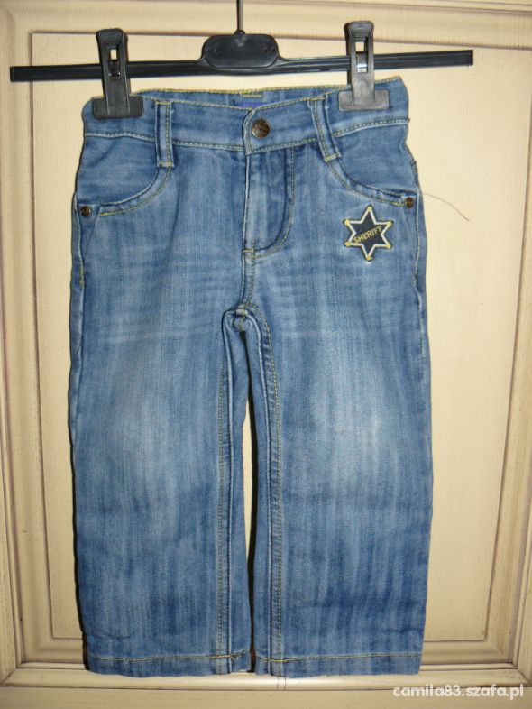 Spodnie jeansy Lupilu 12 18 miesiecy