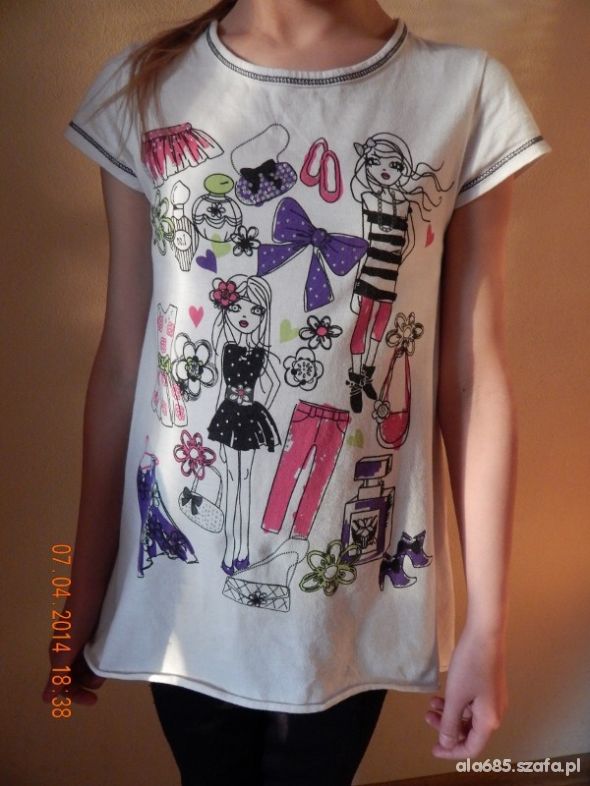 Modna koszulka dla dziewczynki