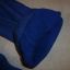 Ocieplane niebieskie spodnie 92