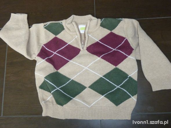 Sweterek dla chłopca 12 do 18 miesięcy