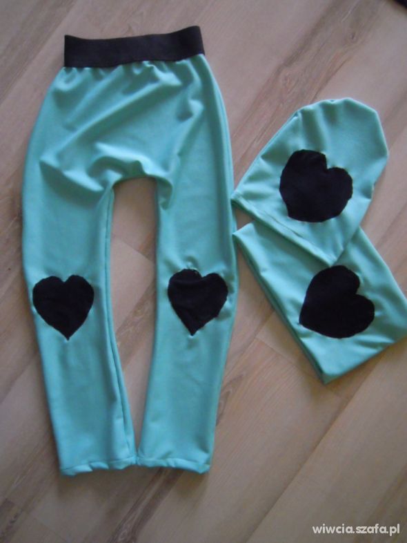 Mietowy komplecik r 104 110 dla VIKTORIA19044