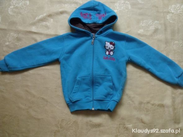 Bluza 98 Hello Kitty niebieska