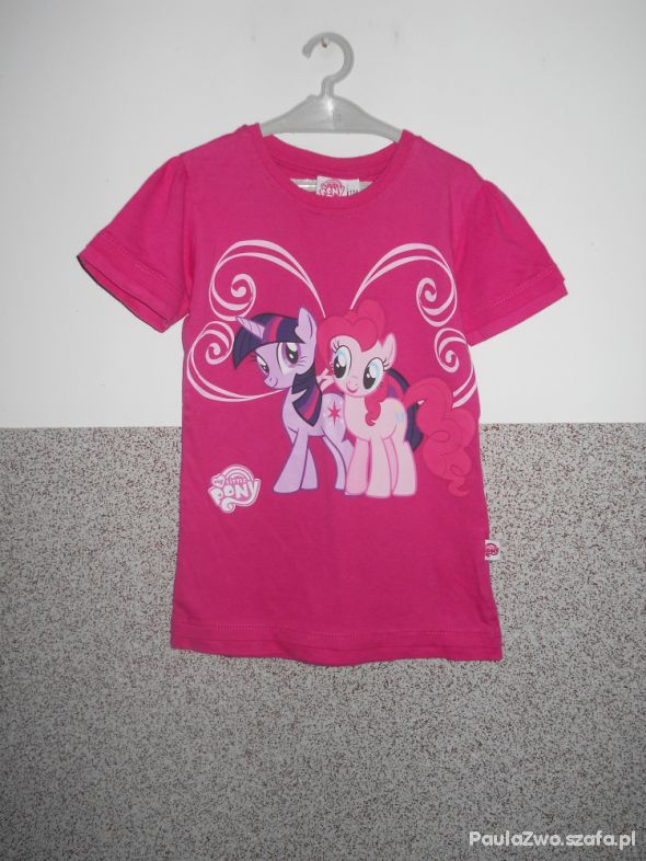 Różowa bluzeczka kucyki pony