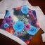 Nowa Bluza Pikowana Kwiaty 110 cm