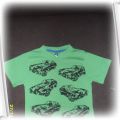 Chłopięcy T Shirt zielony 5 10 15 rozmiar 104